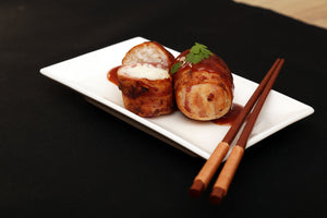 Bacon-Wrapped Rice Balls